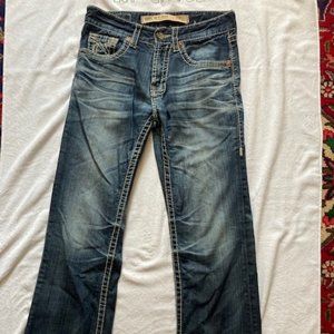 Big Star "Pioneer Boot" Men's Jeans - Size 31R (Tagged Size) - Light Blue